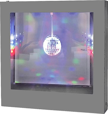 Kids Disco Lights Silver Light Box