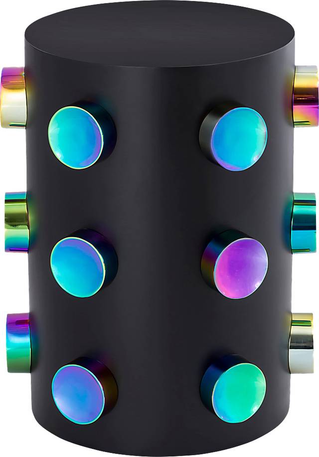 Discostar Black End Table - Thumbnail - Image 1