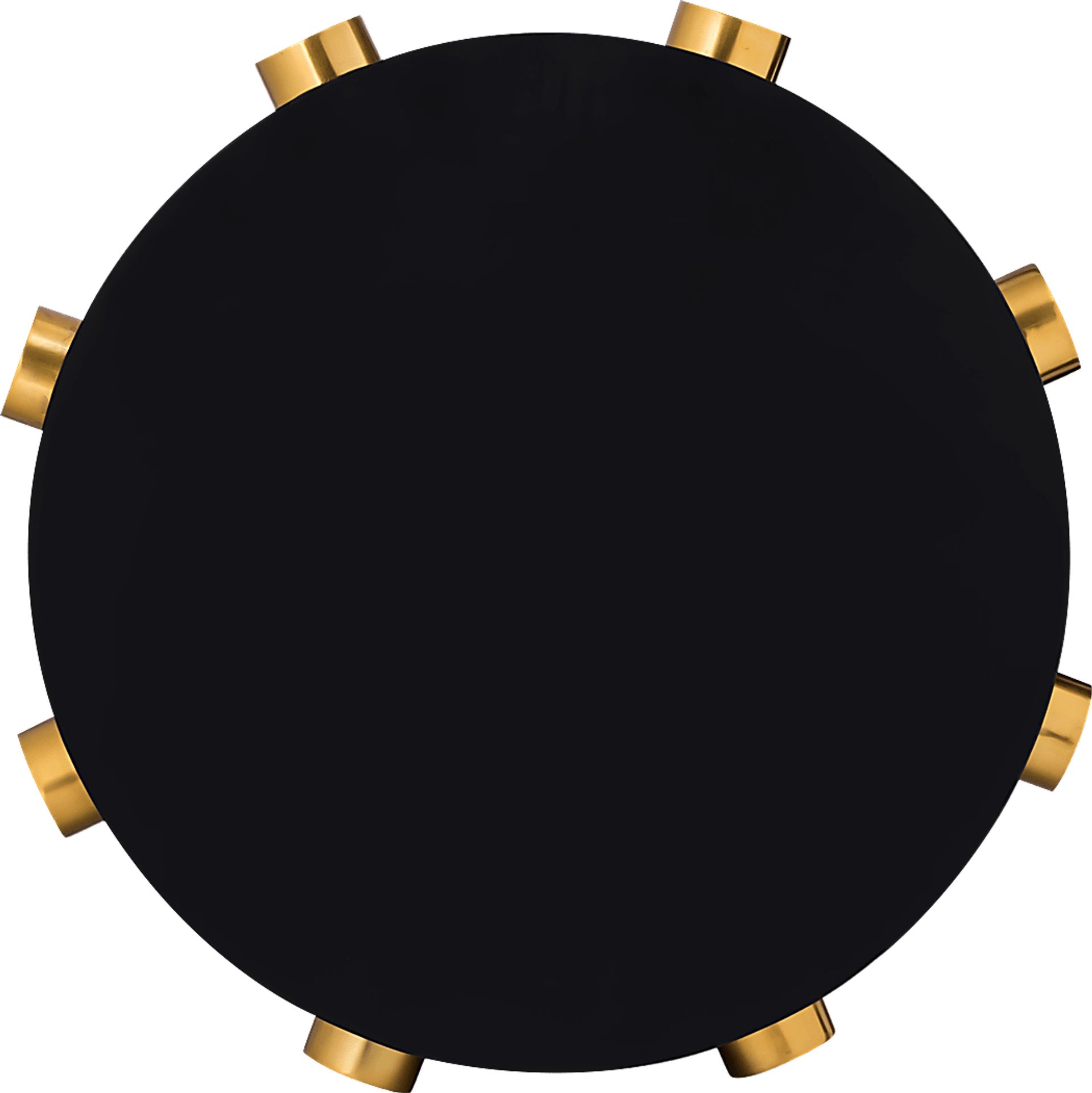 Discostar Black/Gold Cocktail Table - Image 3