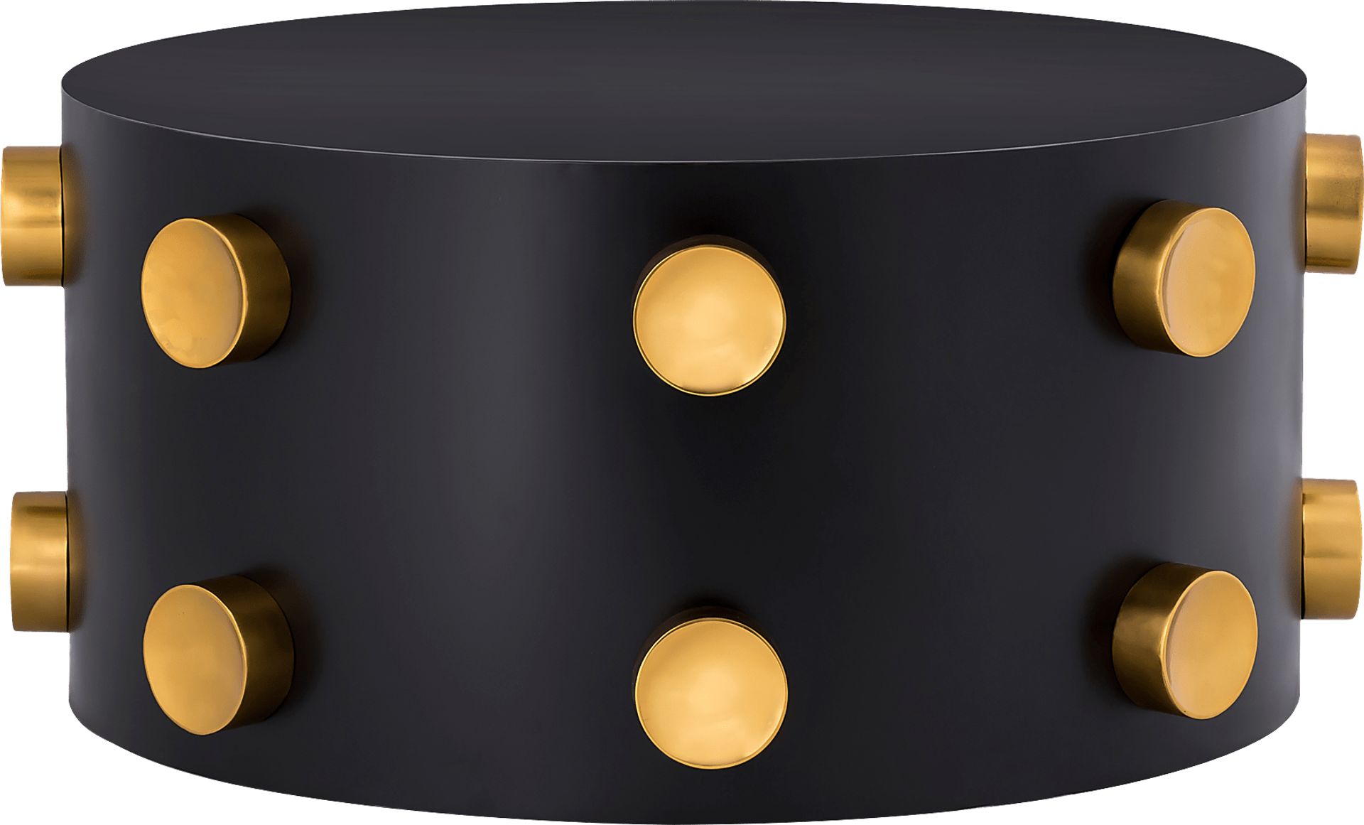 Discostar Black/Gold Cocktail Table - Image 1