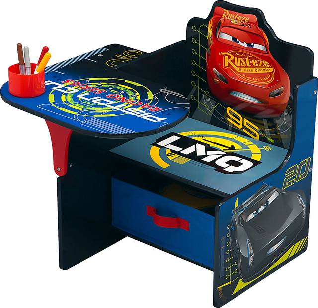 Kids Disney Cars Blue Chair Desk - Thumbnail - Image 2