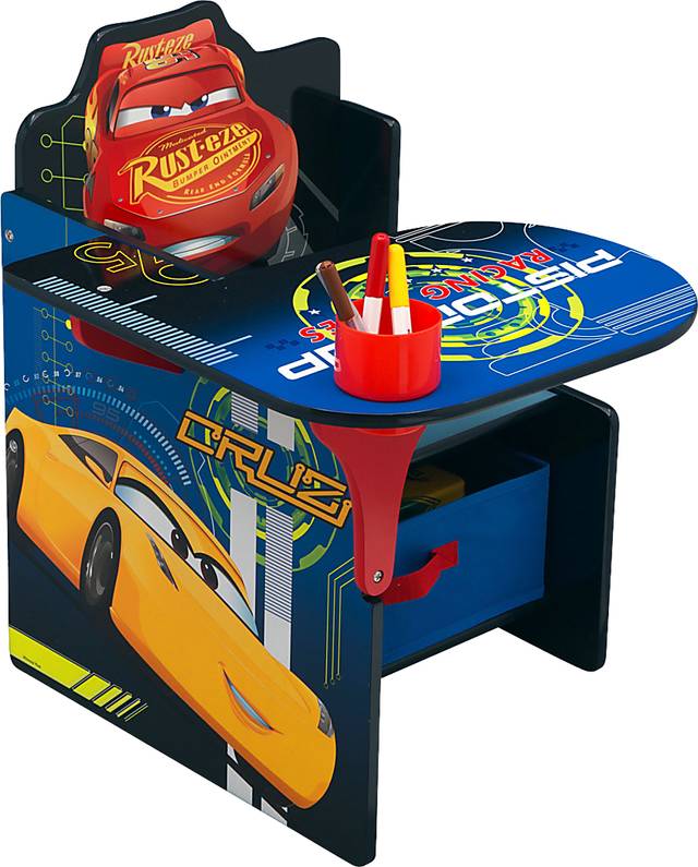 Kids Disney Cars Blue Chair Desk - Thumbnail - Image 1