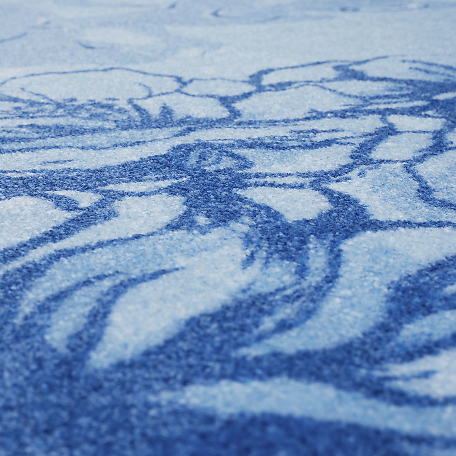 Kids Disney Cinderella Castle Light Blue 8' Round Rug - Image 7