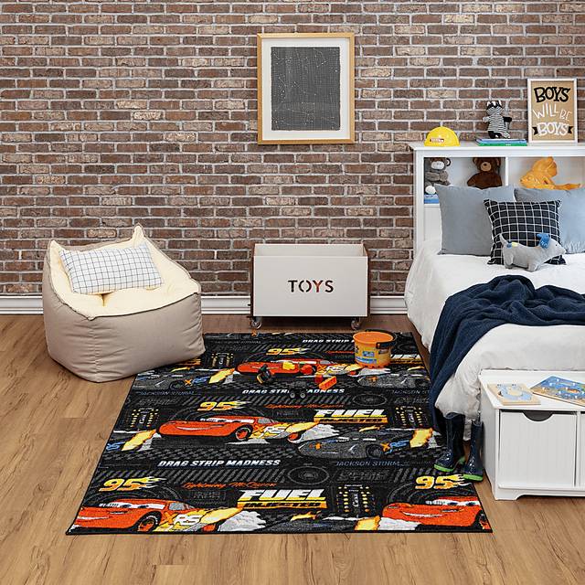Kids Disney Drag Strip Multi 5' x 7' Rug - Thumbnail - Image 2