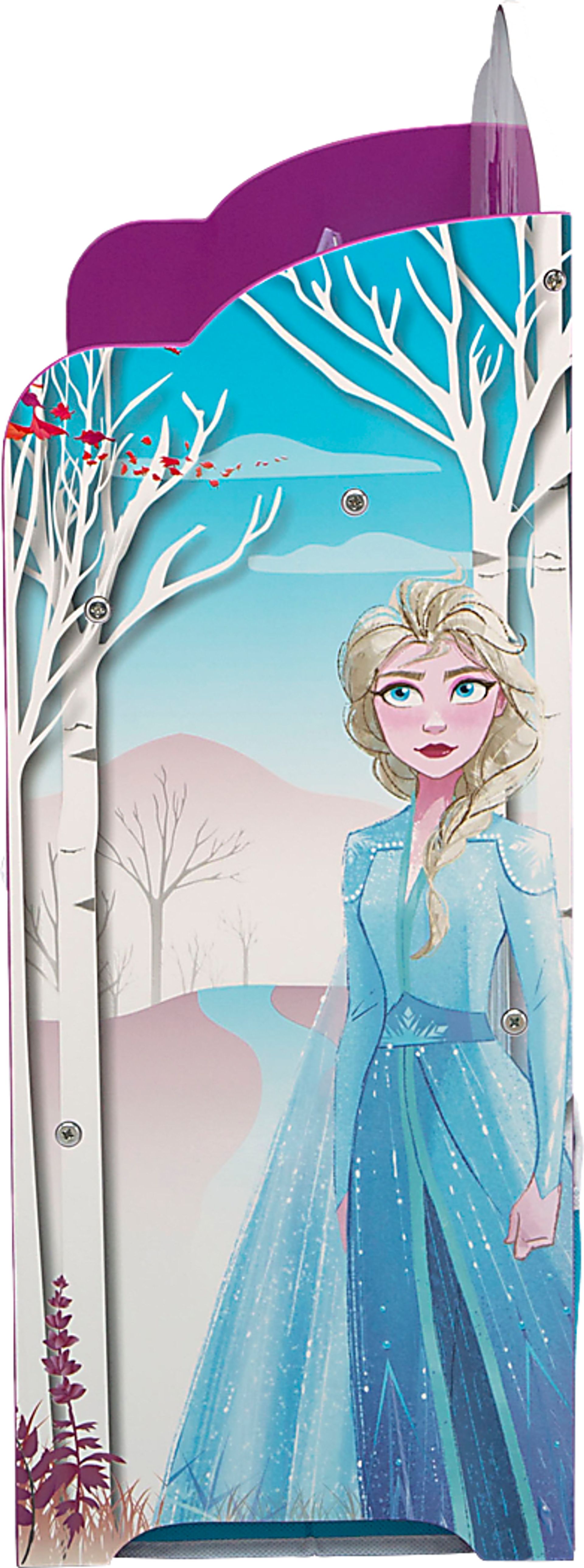 Kids Disney Frozen II Lilac Bookcase and Toy Organizer - Image 4
