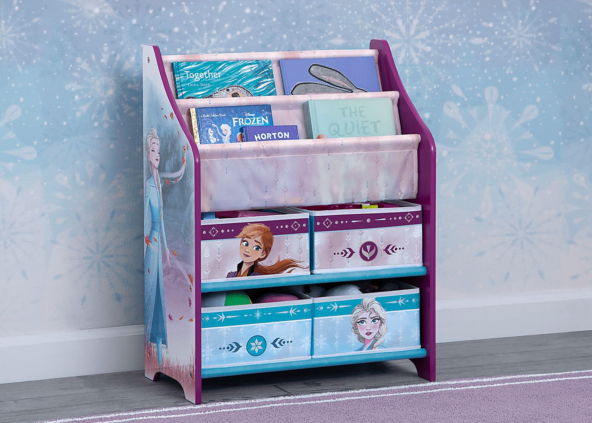 Kids Disney Frozen II Lilac Bookcase - Image 6