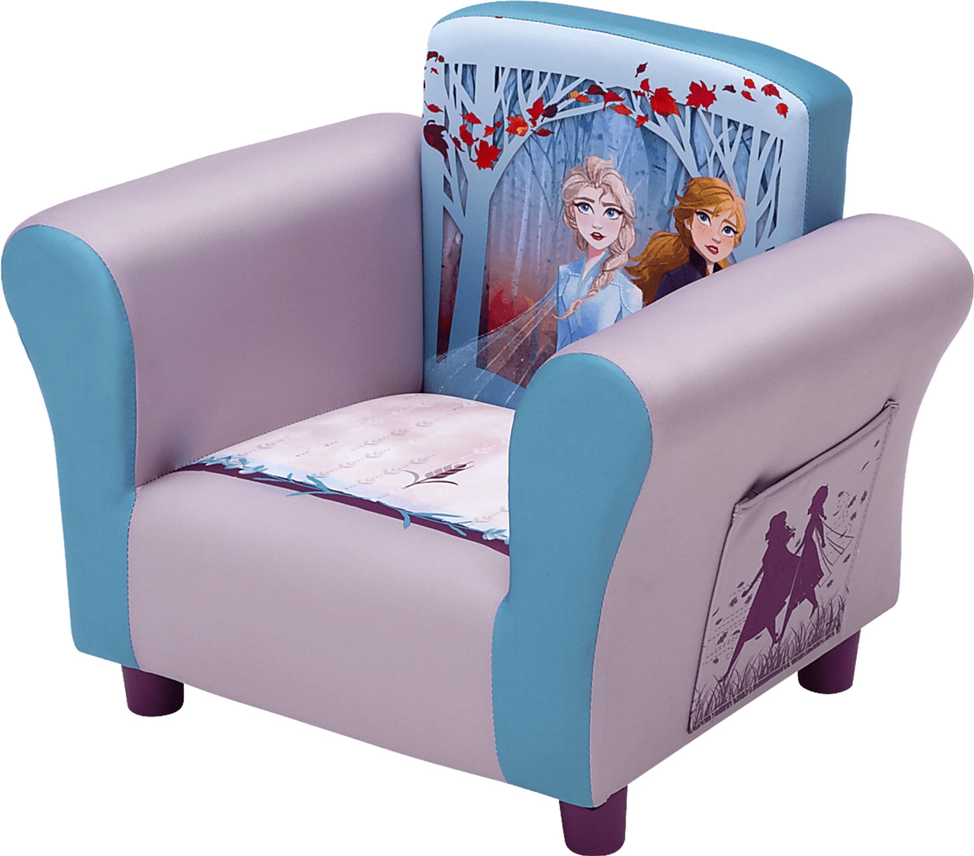 Kids Disney Frozen II Lilac Chair - Image 4