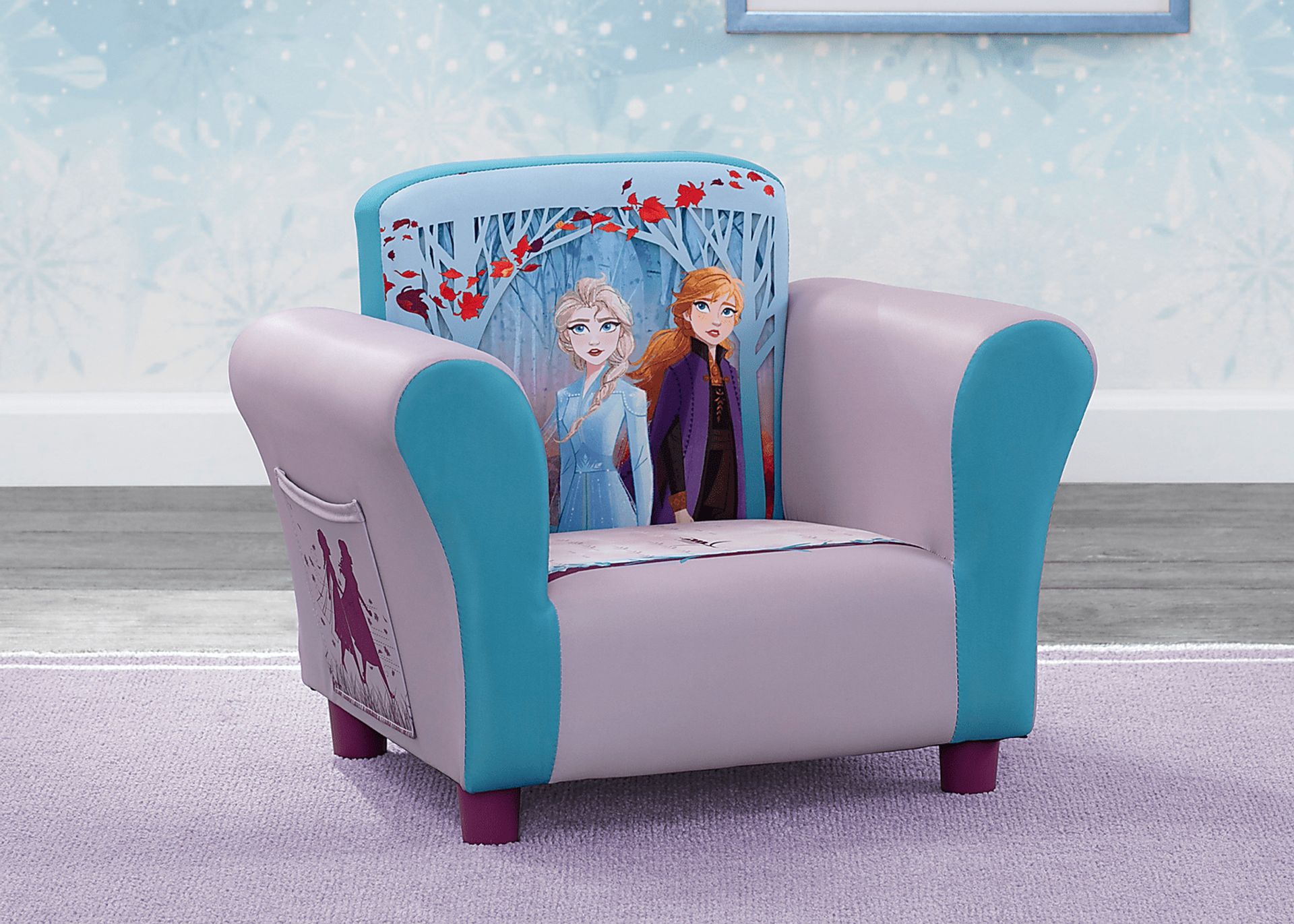 Kids Disney Frozen II Lilac Chair - Image 5