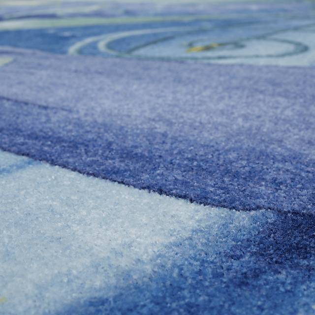 Kids Disney Magical Carriage Blue 3'4 x 5' Rug - Thumbnail - Image 6