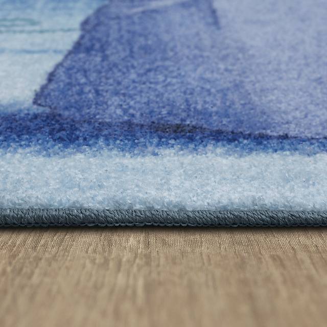 Kids Disney Magical Carriage Blue 3'4 x 5' Rug - Thumbnail - Image 8