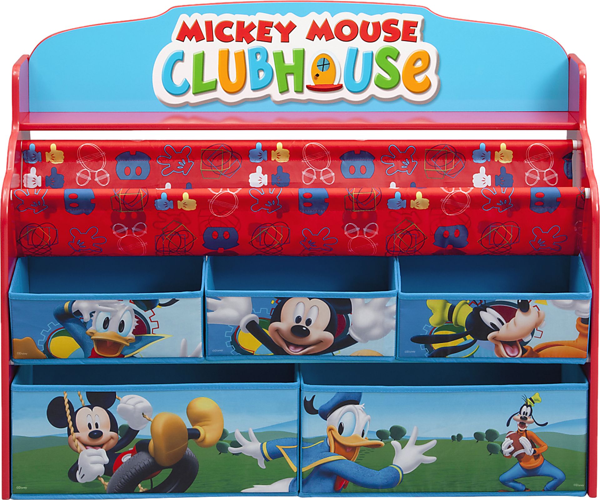 Kids Disney Mickey Mouse Blue Bookcase - Image 2
