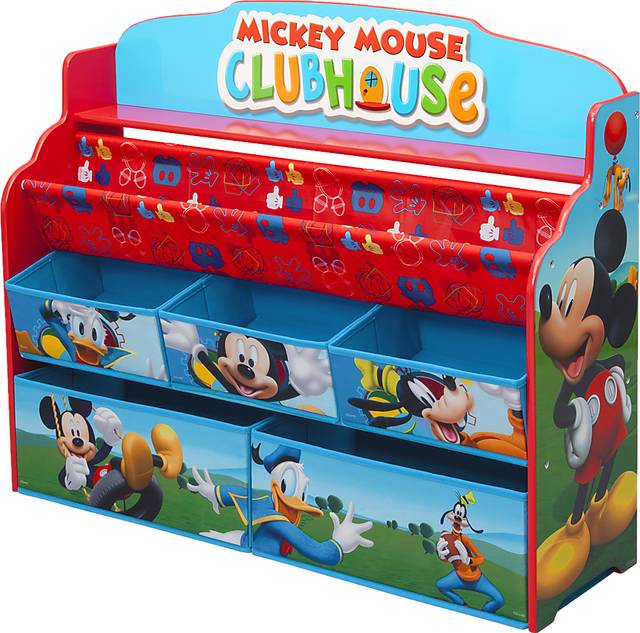 Kids Disney Mickey Mouse Blue Bookcase - Thumbnail - Image 3
