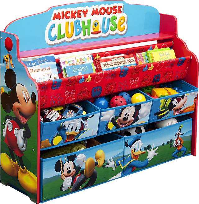 Kids Disney Mickey Mouse Blue Bookcase - Thumbnail - Image 1