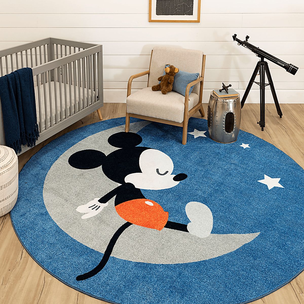 新品】三好ラグ Sleeping Mickey RUG ミッキー ラグ 新品】三好ラグ