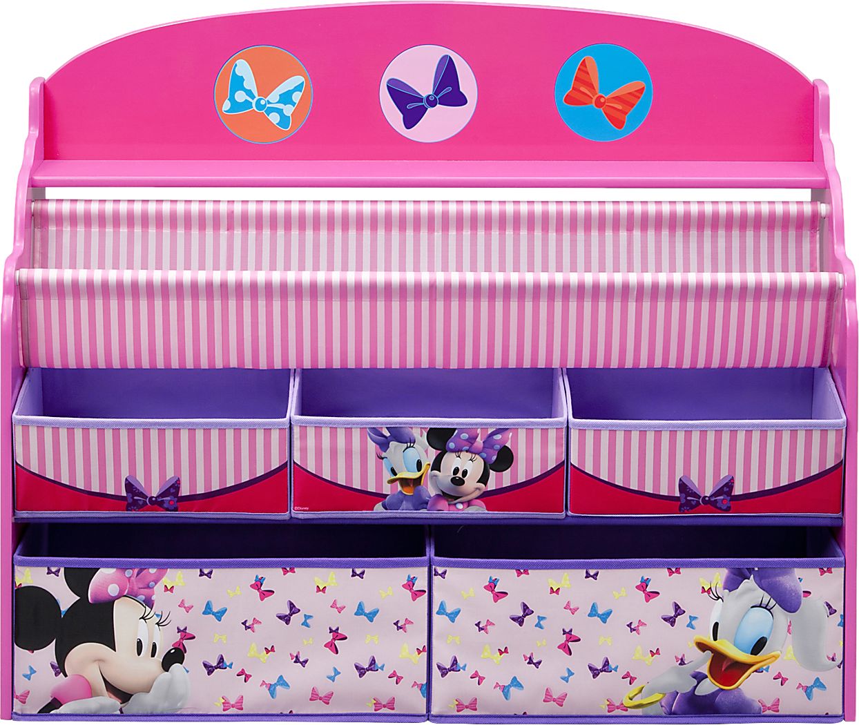 Disney Minnie Mouse Pink Bookcase - Thumbnail 3