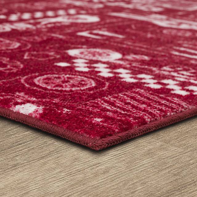 Kids Disney Piston Cup Red 8' x 10' Rug - Thumbnail - Image 5
