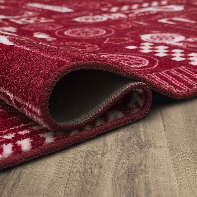 Kids Disney Piston Cup Red 8' x 10' Rug - Thumbnail - Image 8