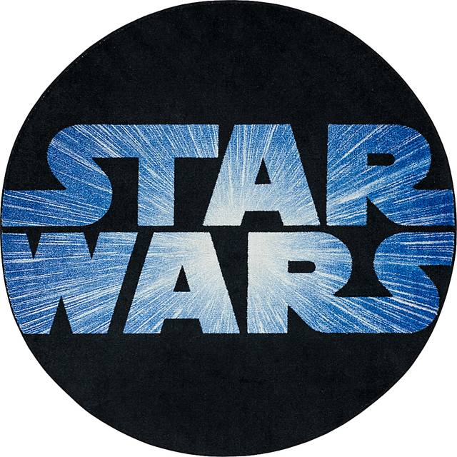 Kids Star Wars Force Black 5' Round Rug - Thumbnail - Image 1