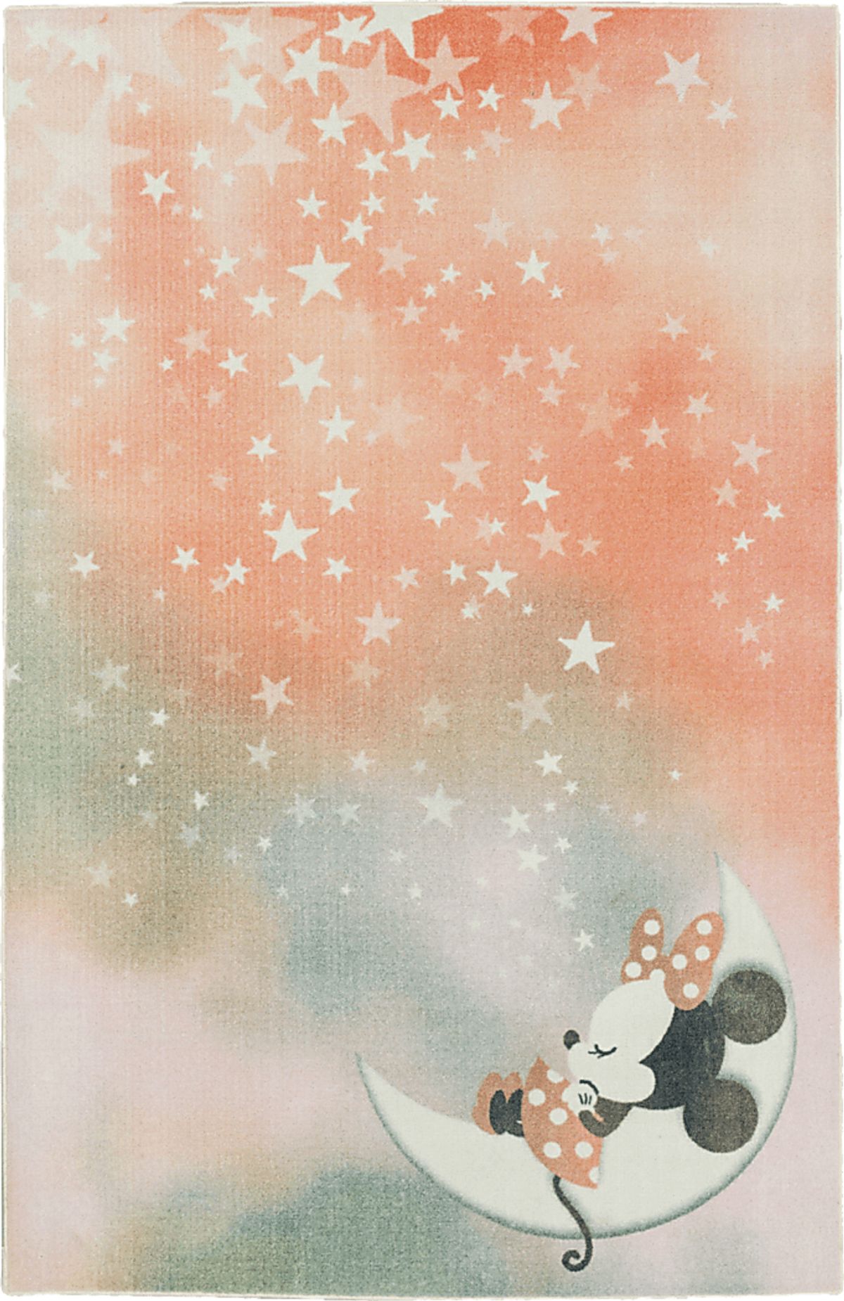 Starry Dreams Minnie Mouse Pink Rug | Rooms to Go