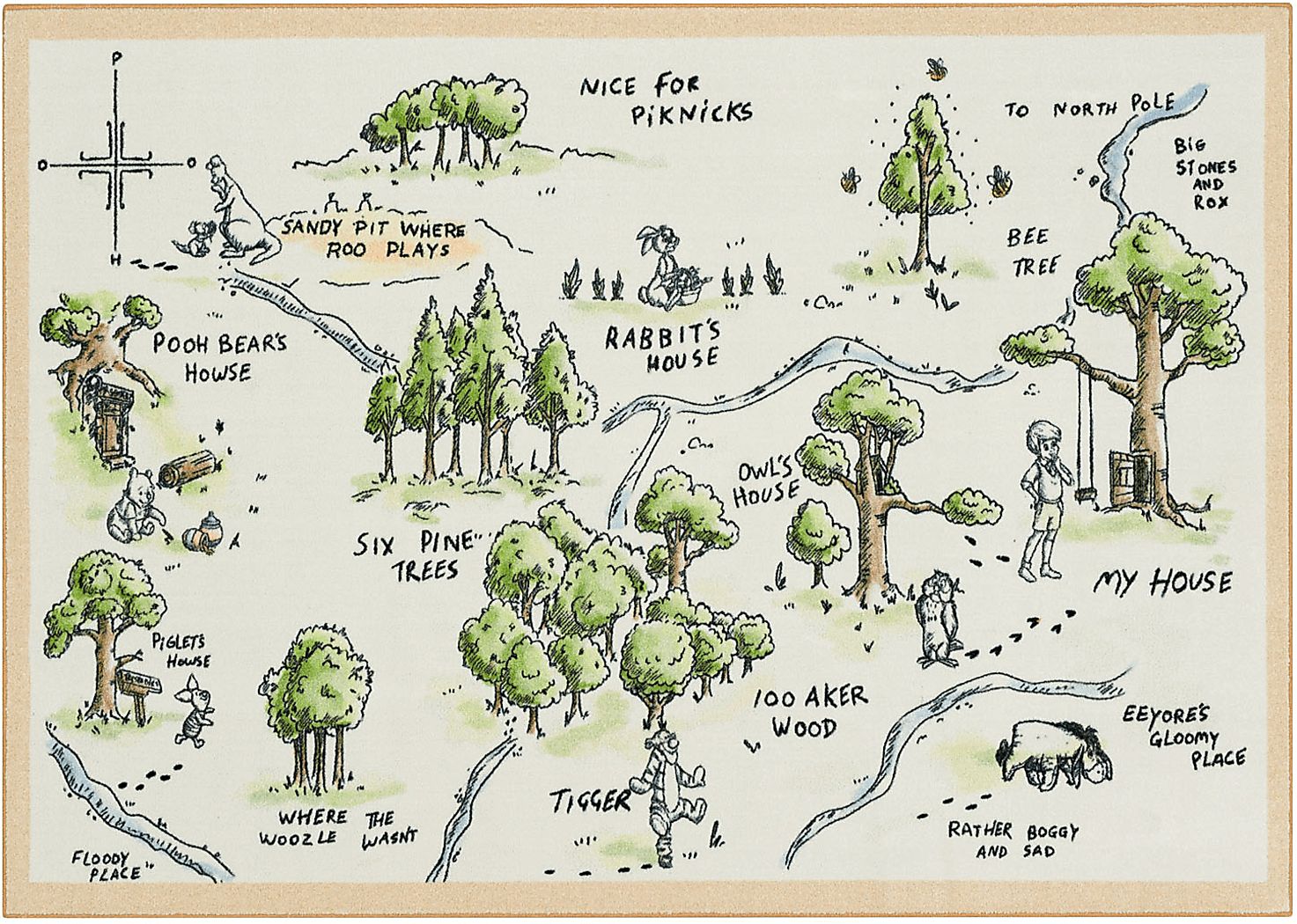 kids-disney-winnie-the-pooh-100-acre-wood-map-white-3-x-5-rug-rooms-to-go