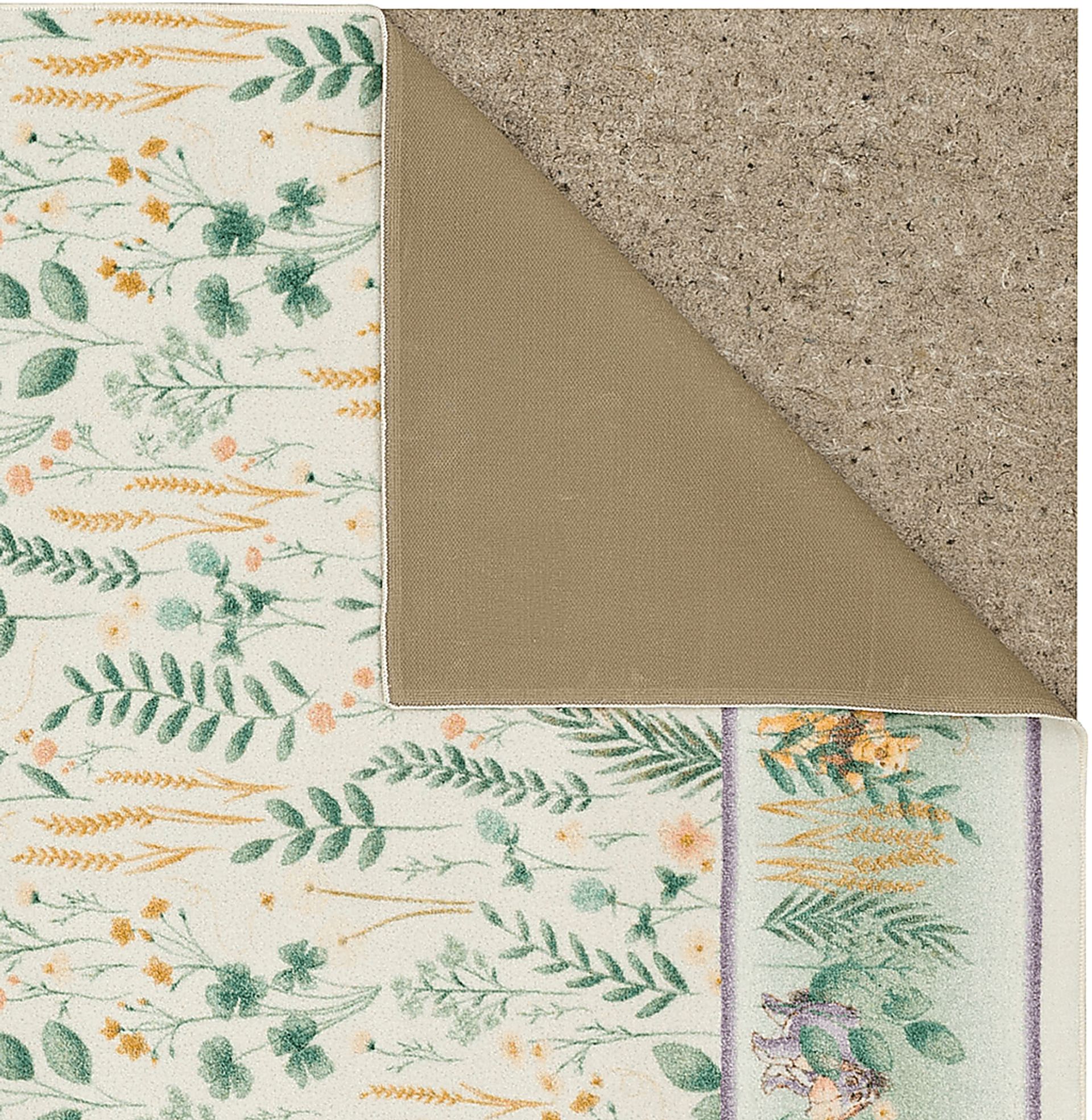 Kids Disney Winnie The Pooh Meadow Garden White 3' x 5' Rug - Image 3