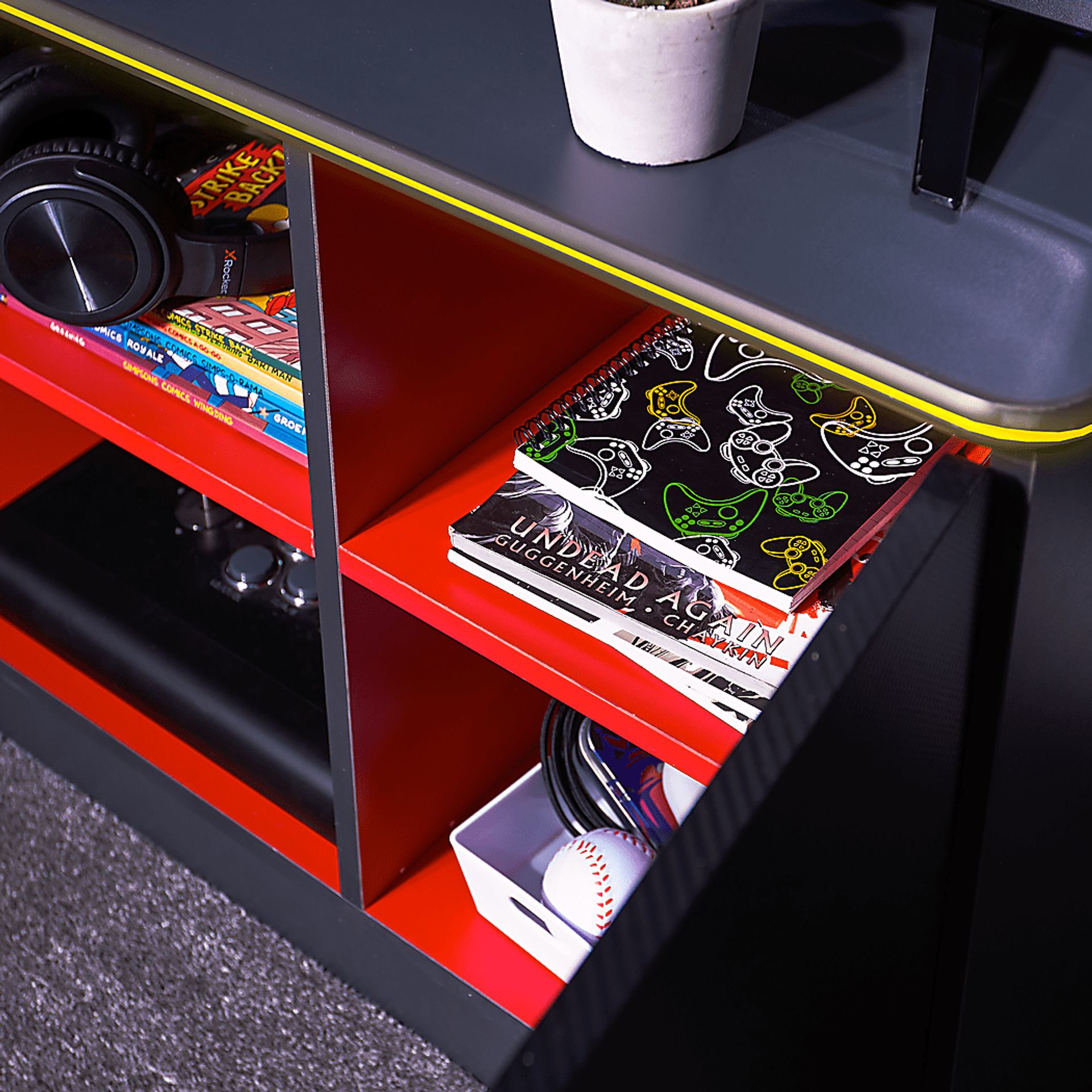 Kids Disodan Gray 38 in. Gaming Console - Image 8