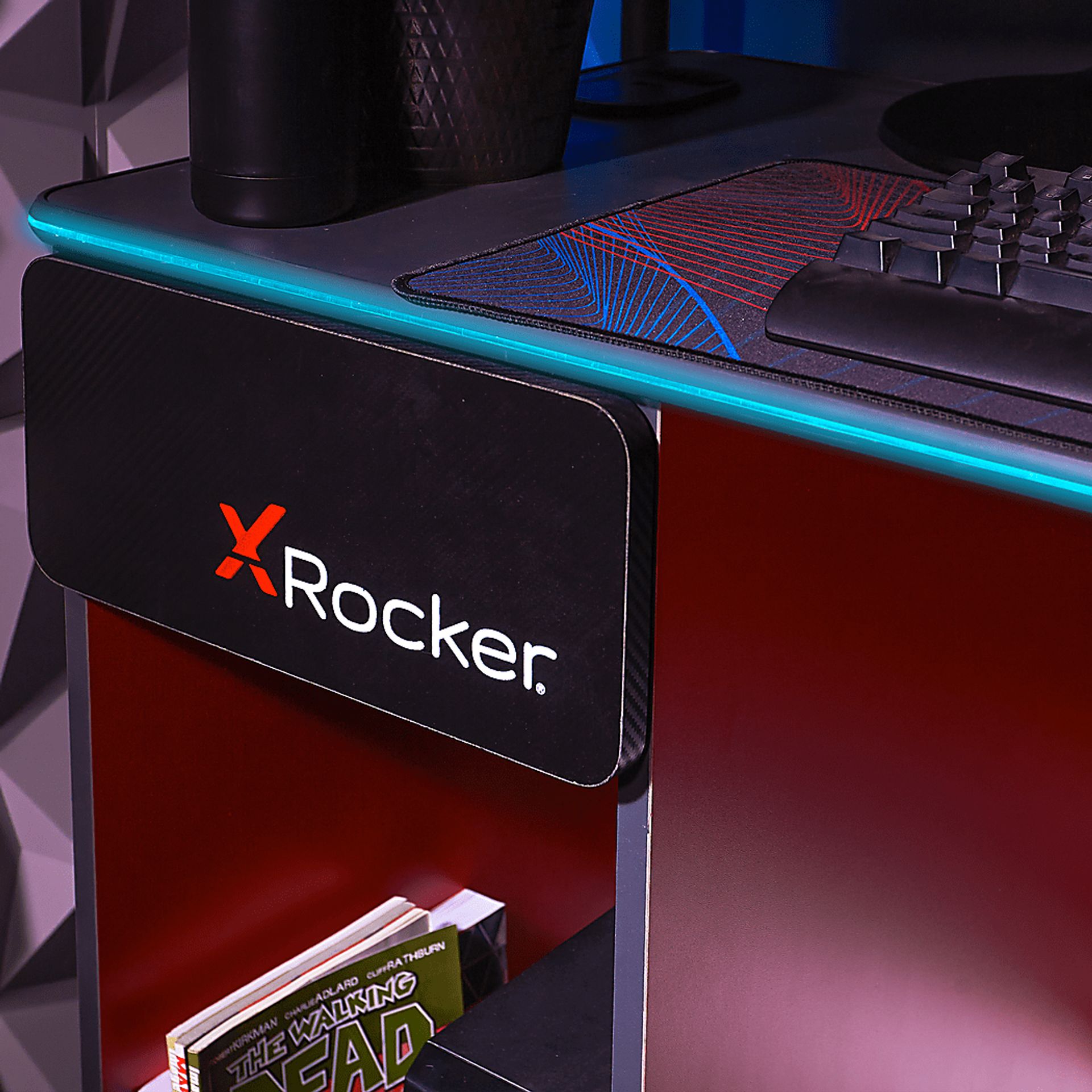 Kids Disodan Gray Gaming Desk - Image 3