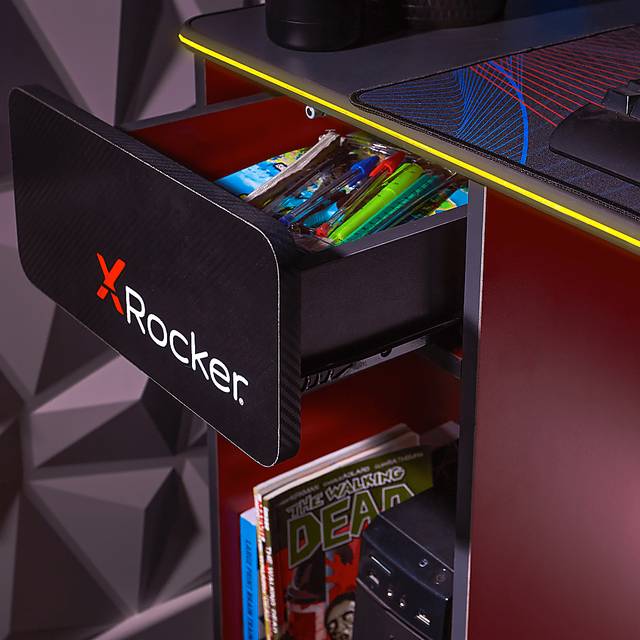 Kids Disodan Gray Gaming Desk - Thumbnail - Image 9