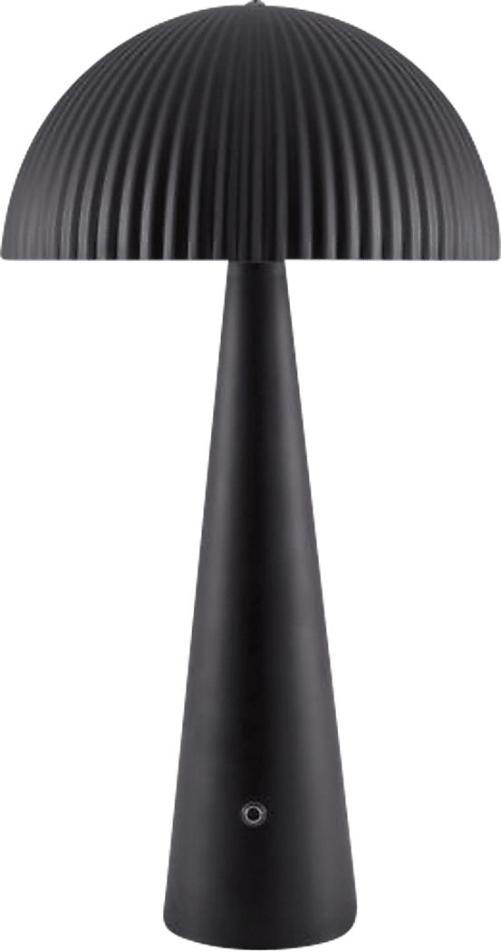 Kids Dome Mush Black Lamp