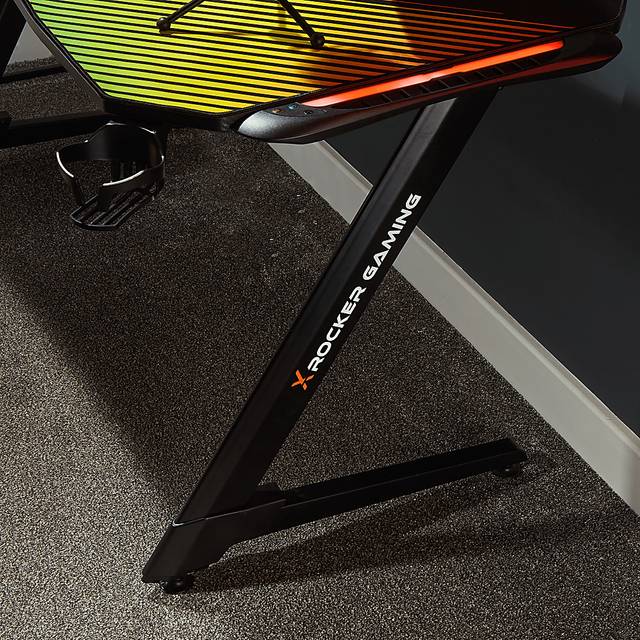 Kids Dotrax Black Gaming Desk - Thumbnail - Image 4