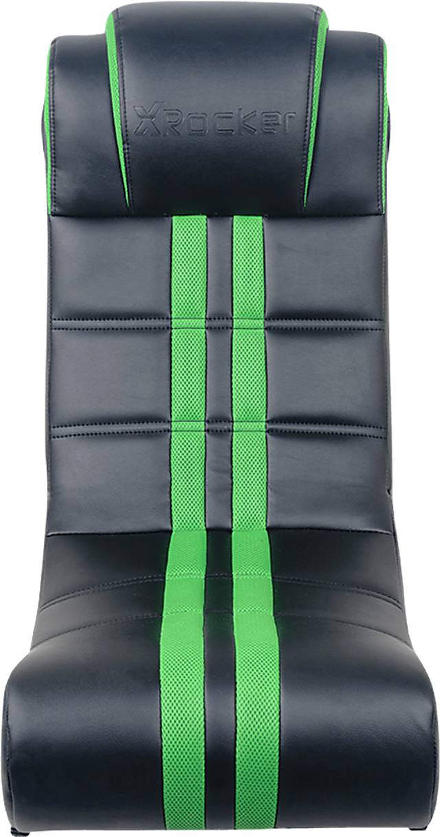 Kids Drako Black/Green Gaming Rocker - Thumbnail - Image 4