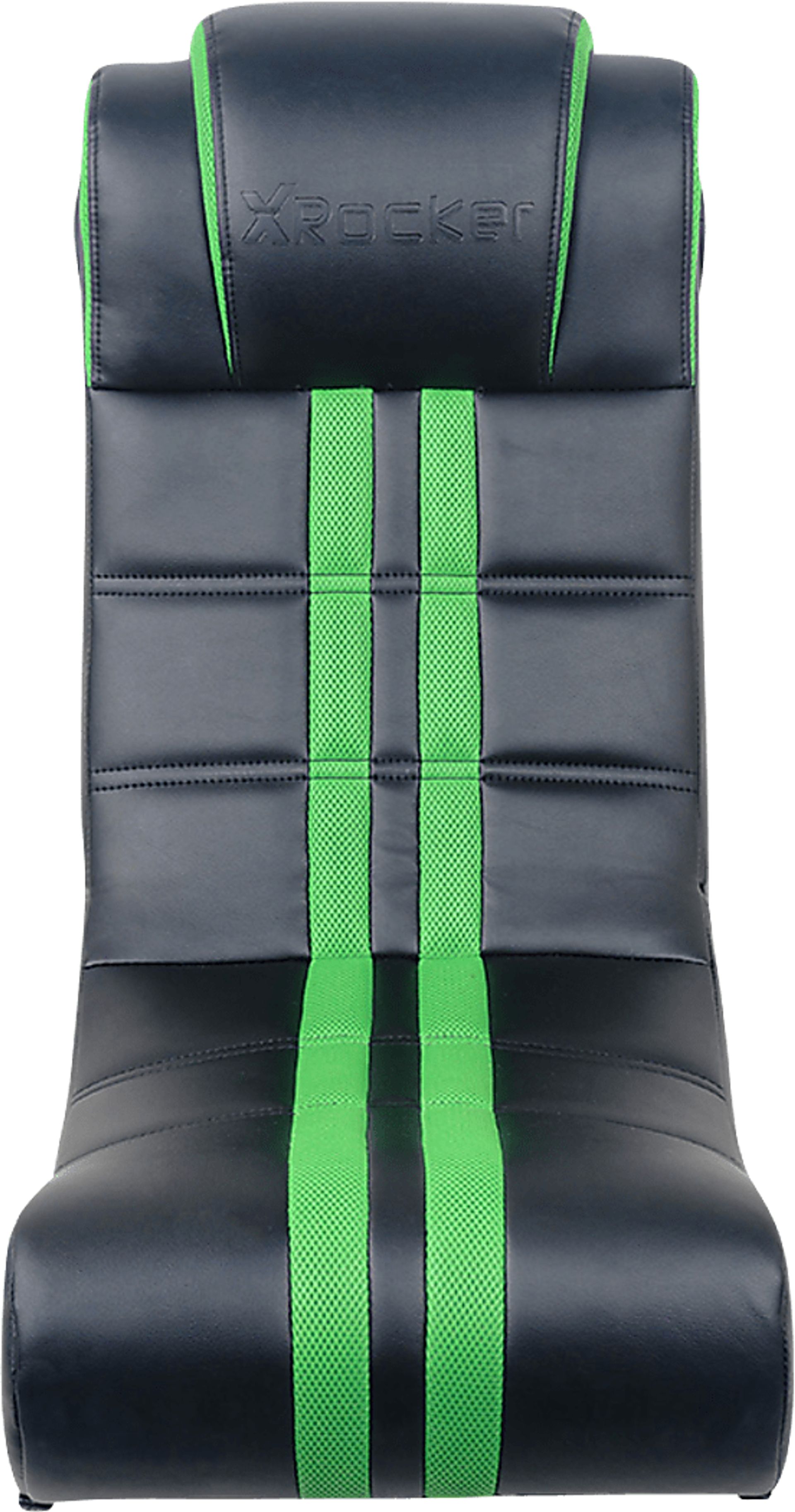 Kids Drako Black/Green Gaming Rocker - Image 4