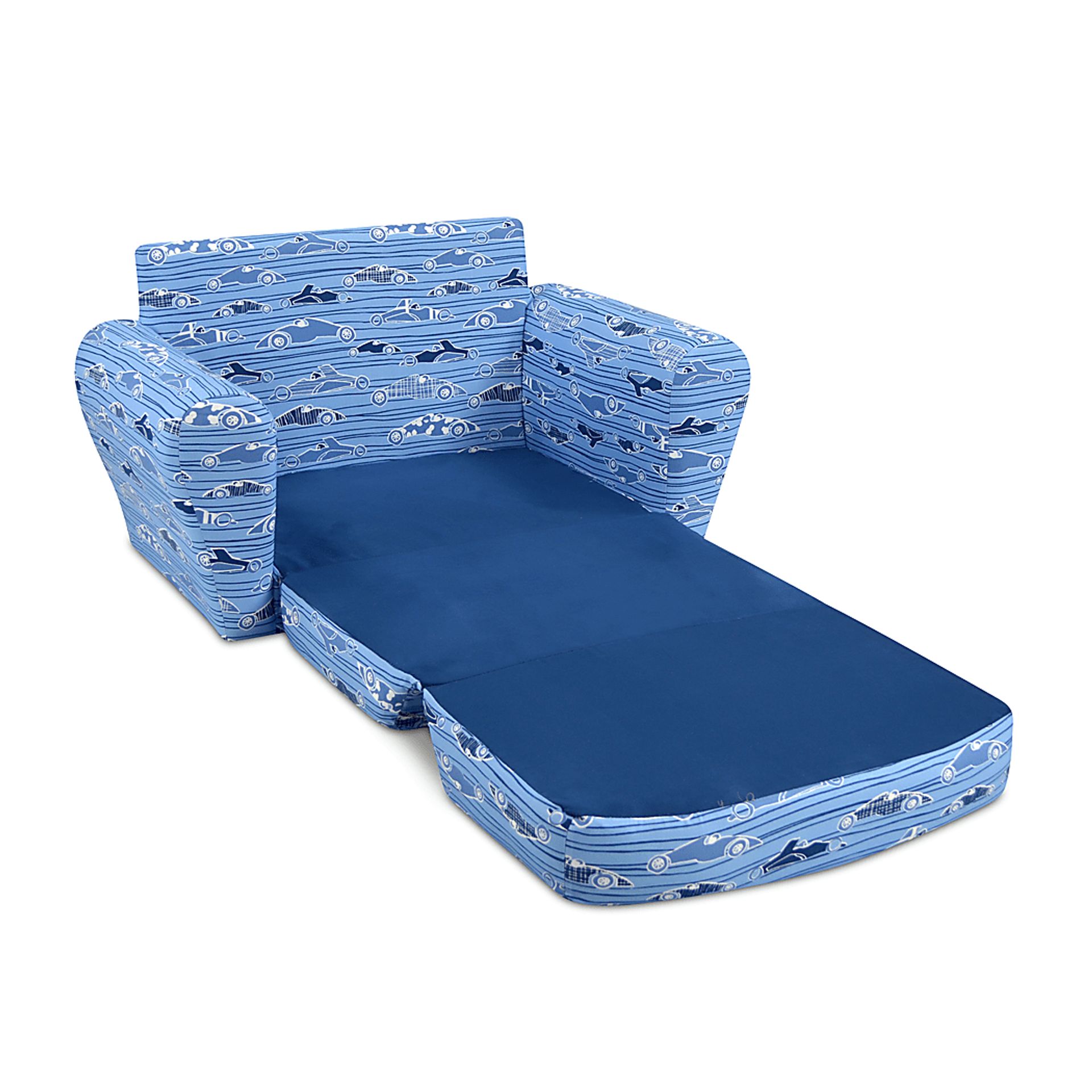 Kids Dream Burrow Blue Sleeper Chair - Image 2