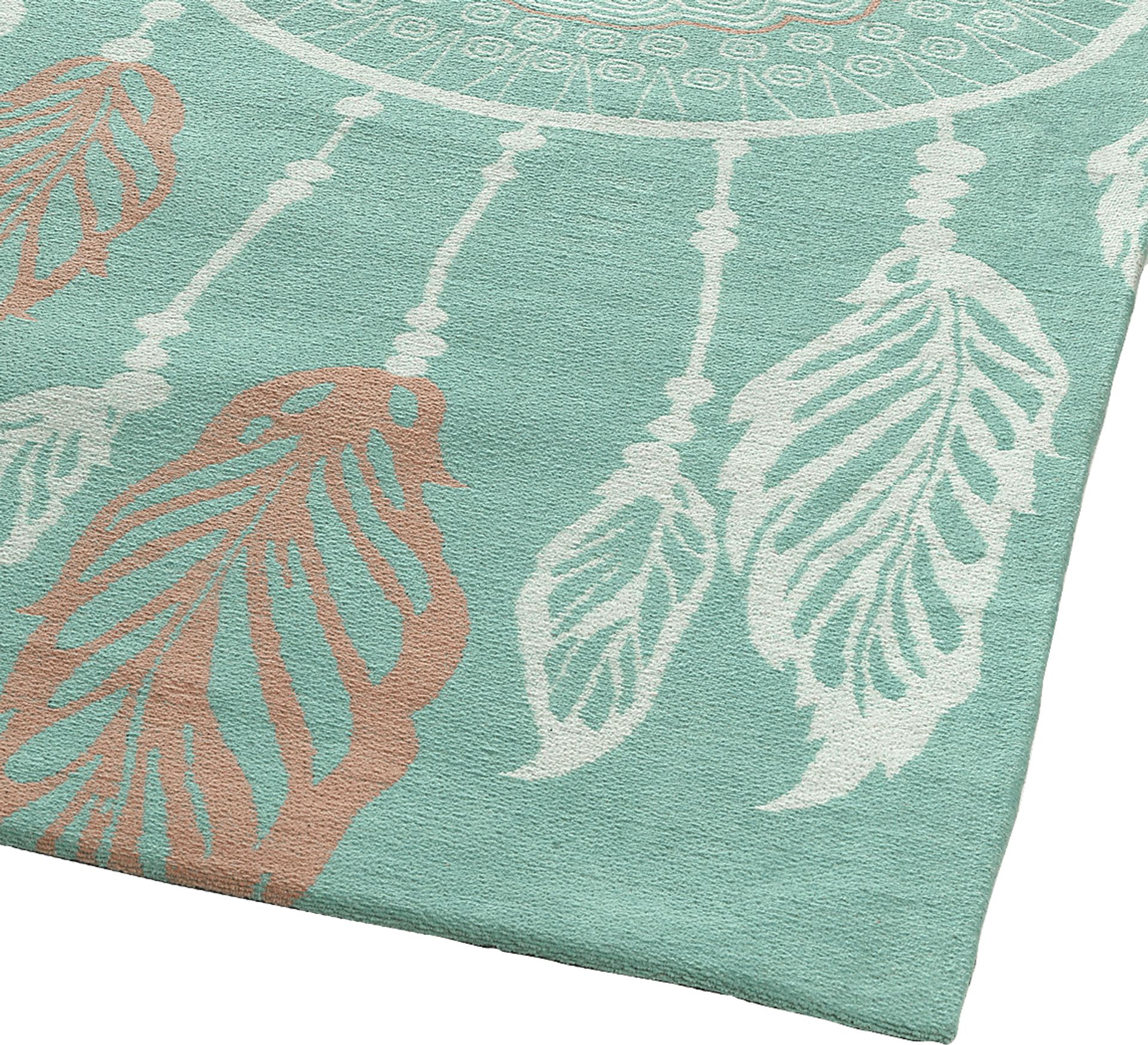 Kids Dream Catcher Blue 7' x 9' Rug - Image 3