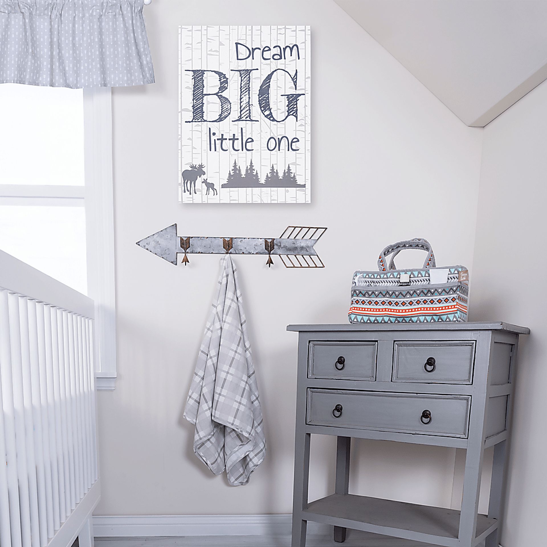 Kids Dream Inspiration Gray Artwork - Image 2