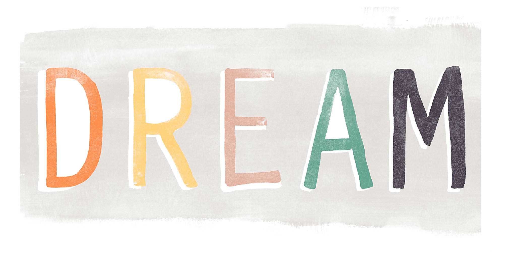 Kids Dream Plate Ivory Artwork