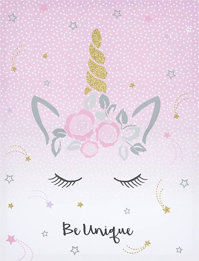 Kids Dreaming Unicorn Pink Artwork - Thumbnail - Image 1