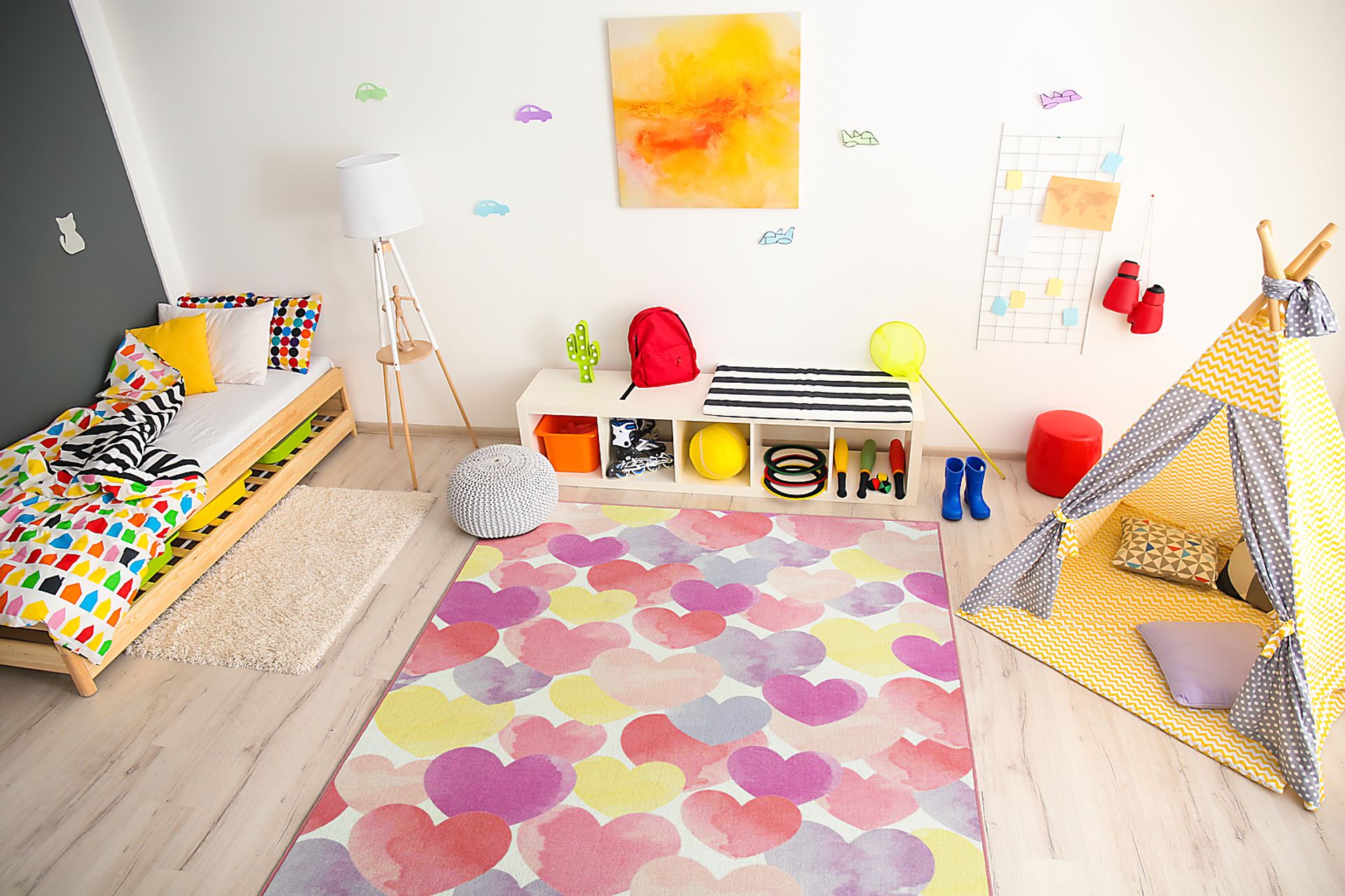 Kids Dreamy Heartland Pink 7' x 9' Rug - Image 2