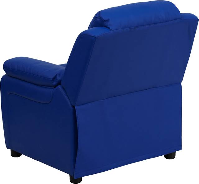 Kids Dreux Blue Recliner - Thumbnail - Image 3