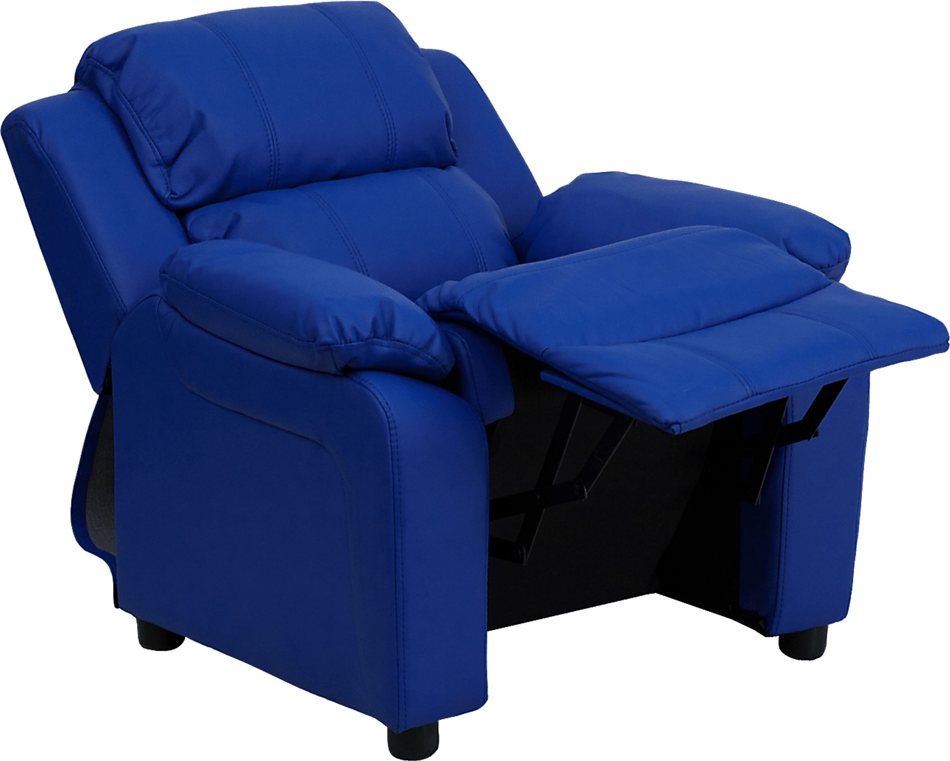 Kids Dreux Blue Recliner - Image 5