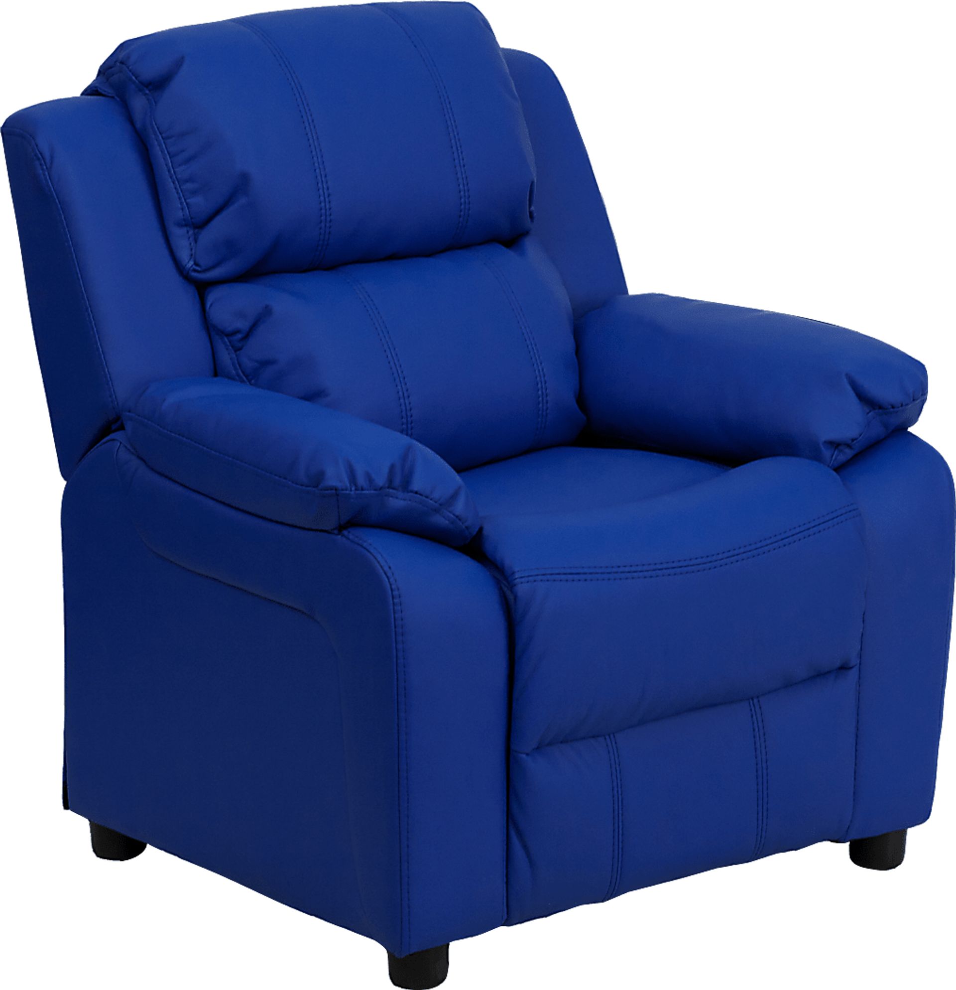 Kids Dreux Blue Recliner - Image 1