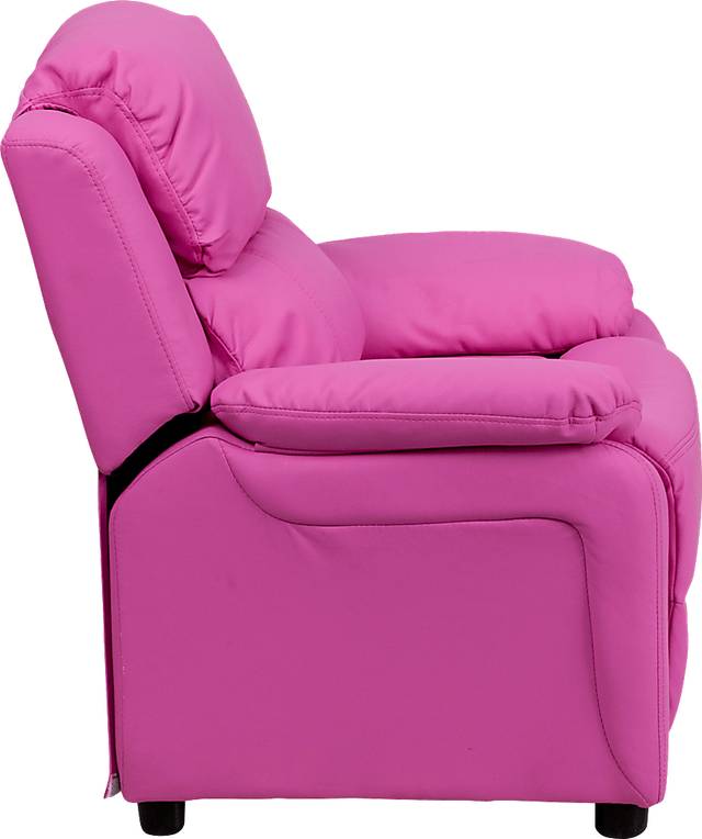 Kids Dreux Pink Recliner - Thumbnail - Image 2