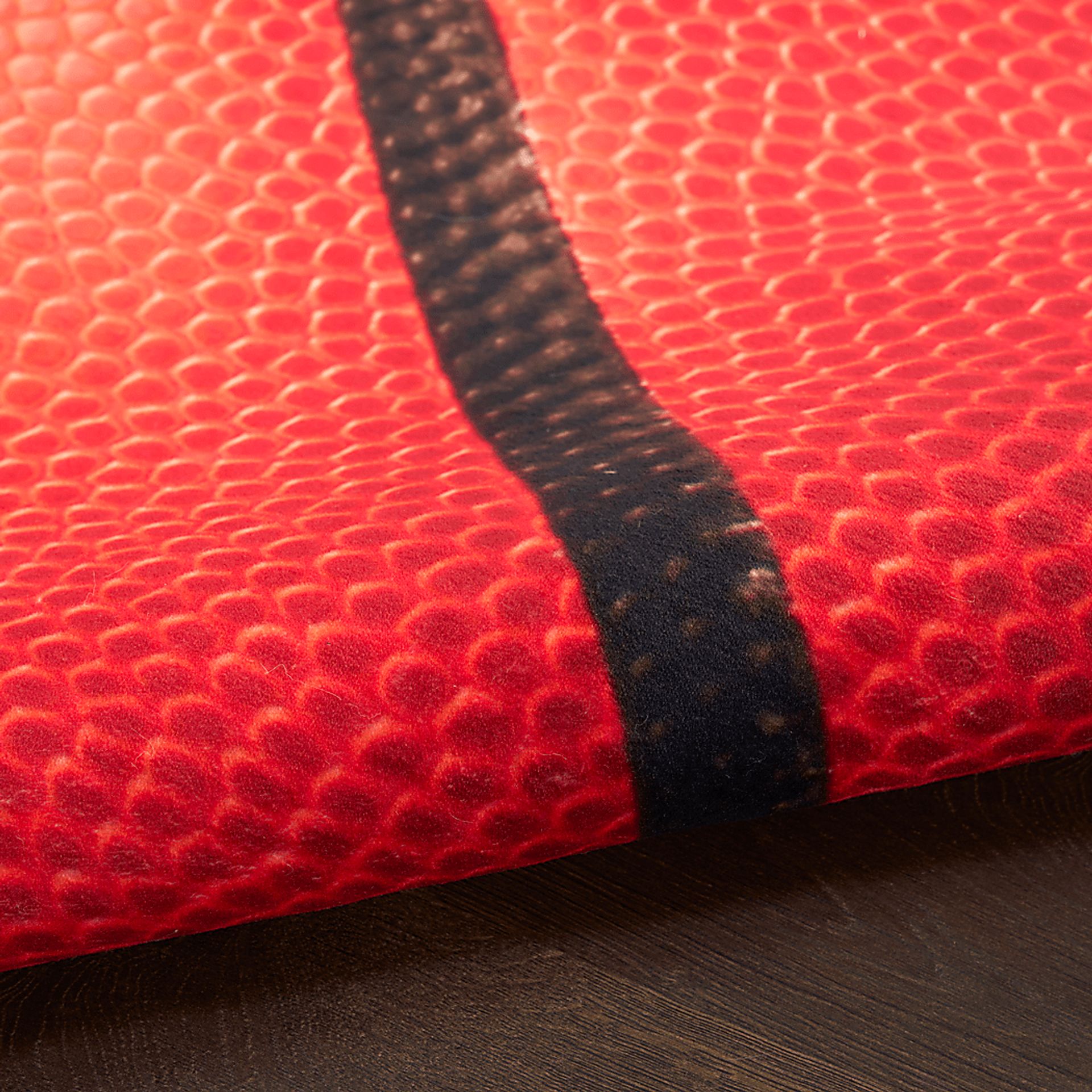 Kids Dribble Zone Orange 5' Round Rug - Image 8