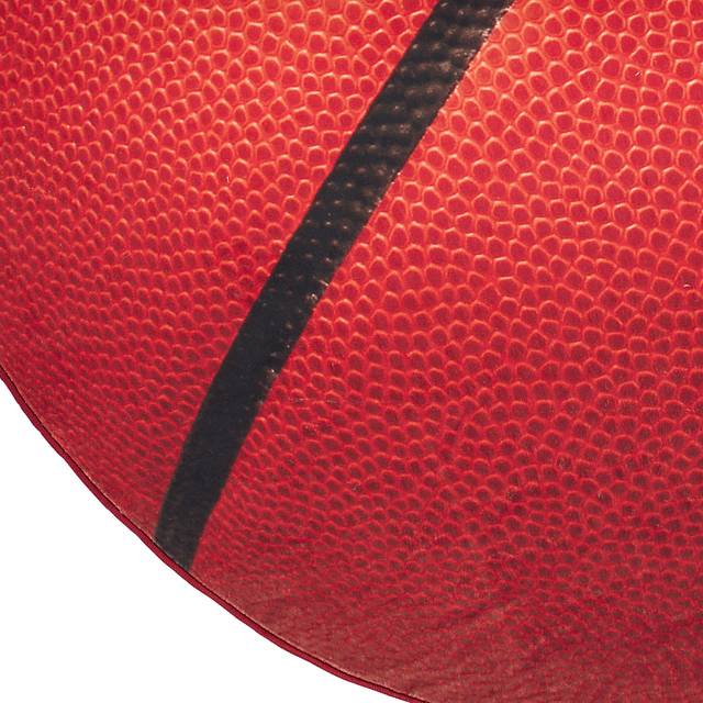 Kids Dribble Zone Orange 5' Round Rug - Thumbnail - Image 5