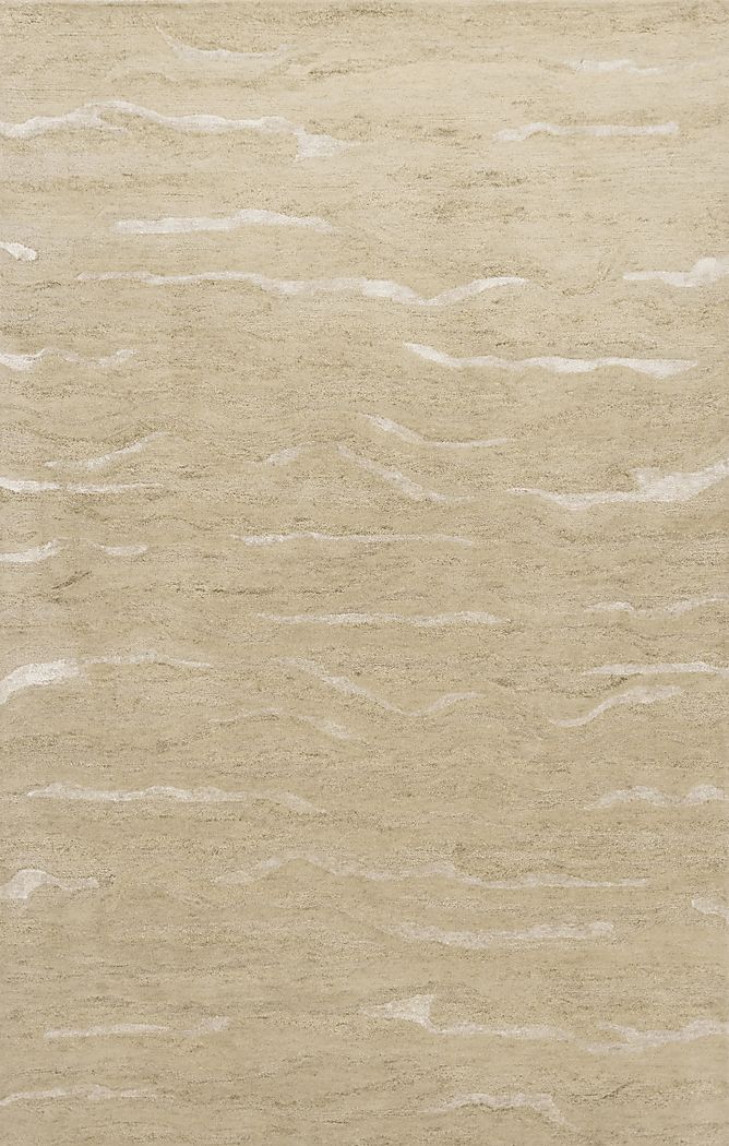 Dune Elements Beige 5' x 7' Rug
