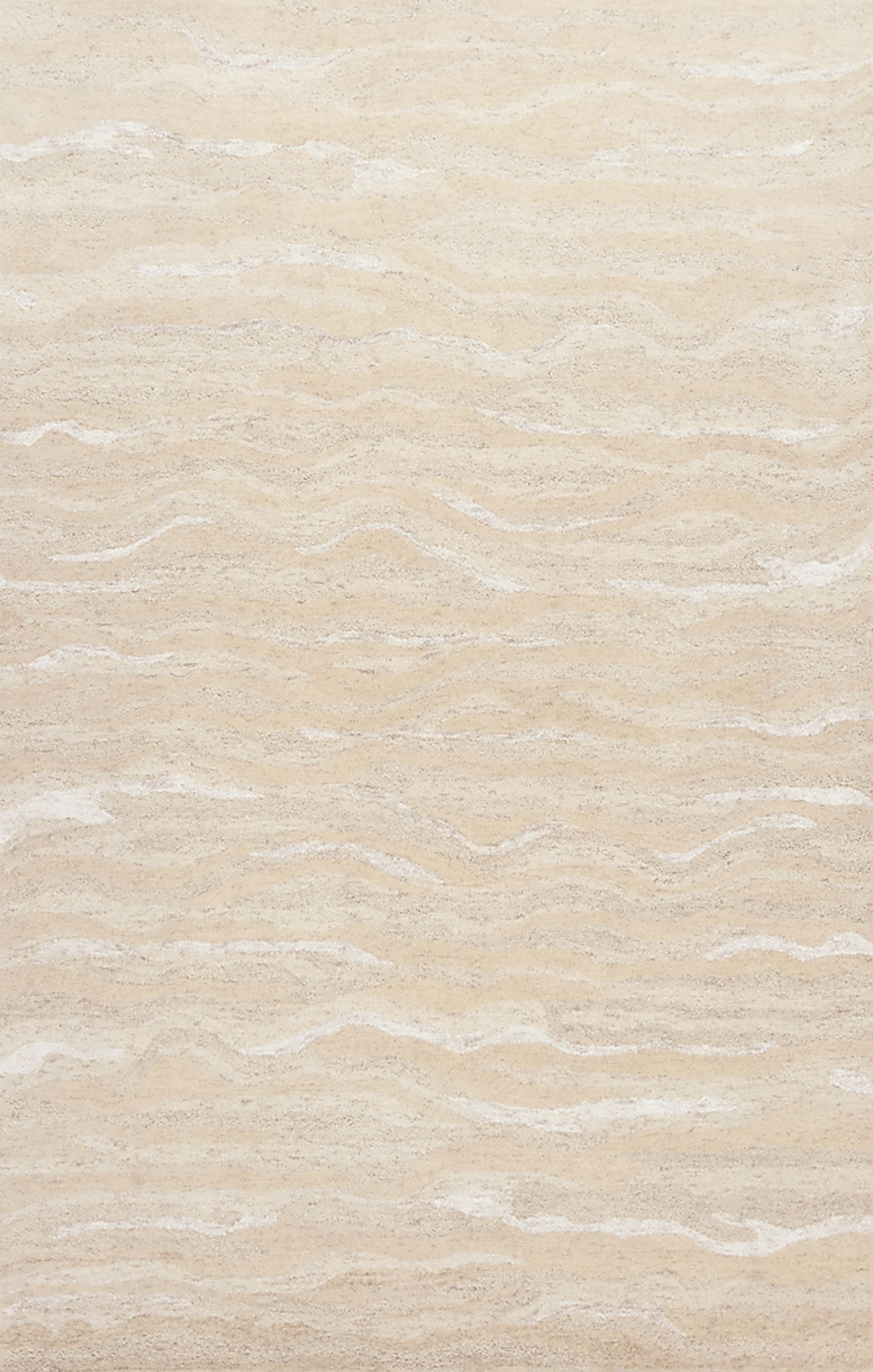 Dune Elements Ivory 5' x 7' Rug - Image 1