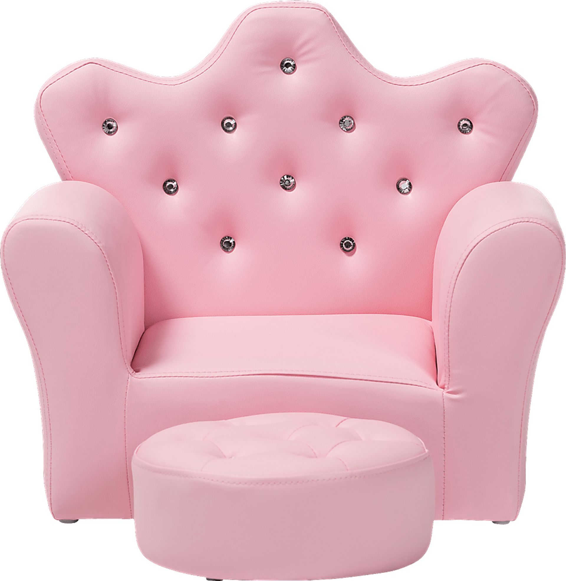 Eblen Pink Toddler Accent Chair - Image 3