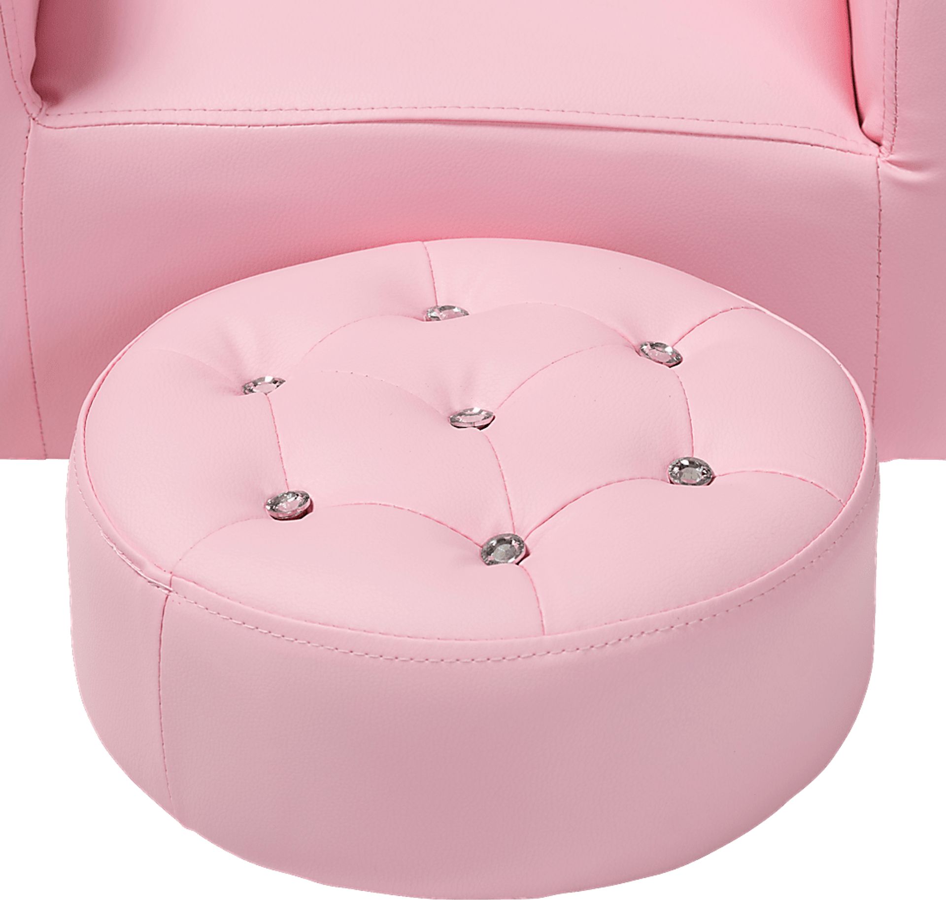 Eblen Pink Toddler Accent Chair - Image 7