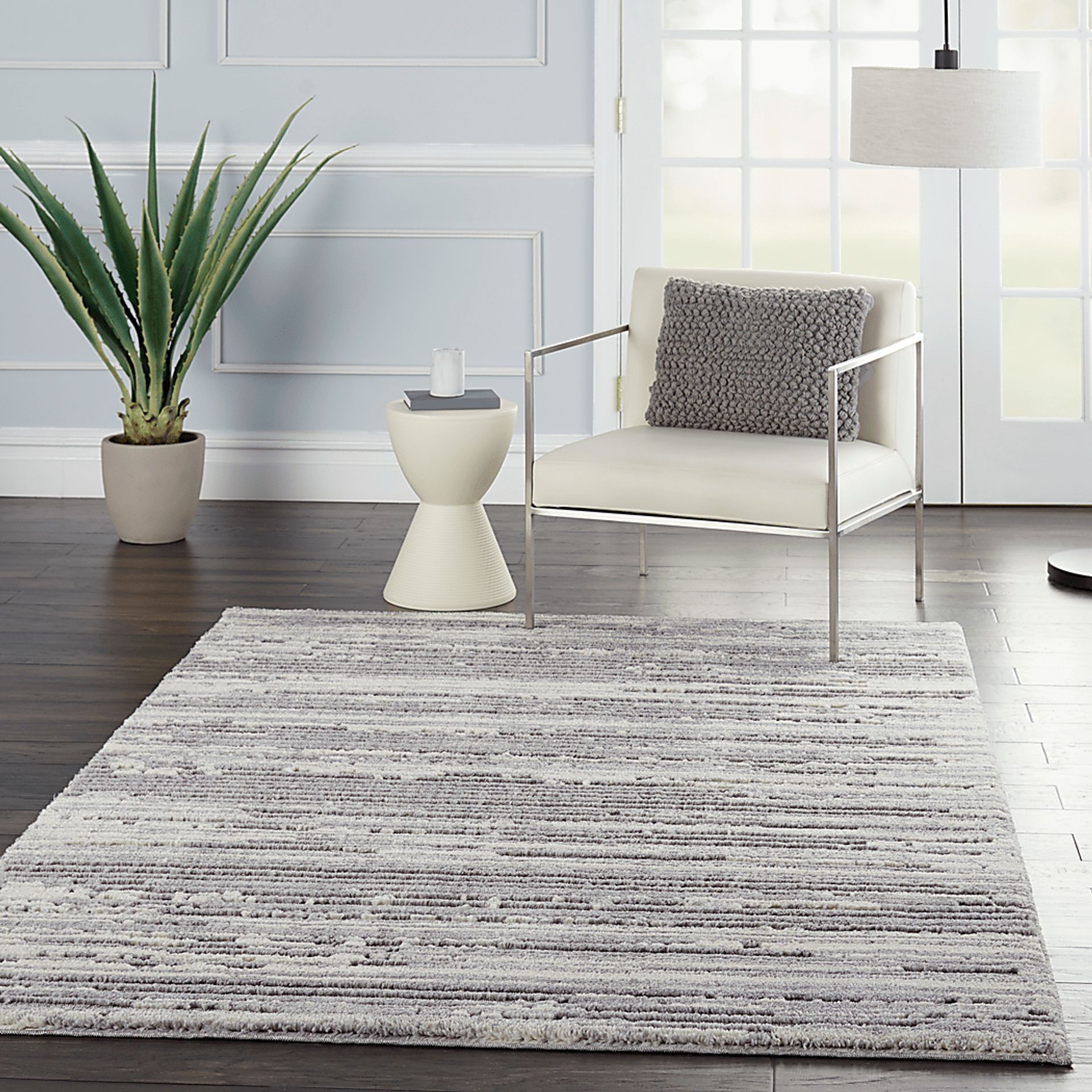 Kids Edoardo Gray 4' x 6' Rug - Image 7