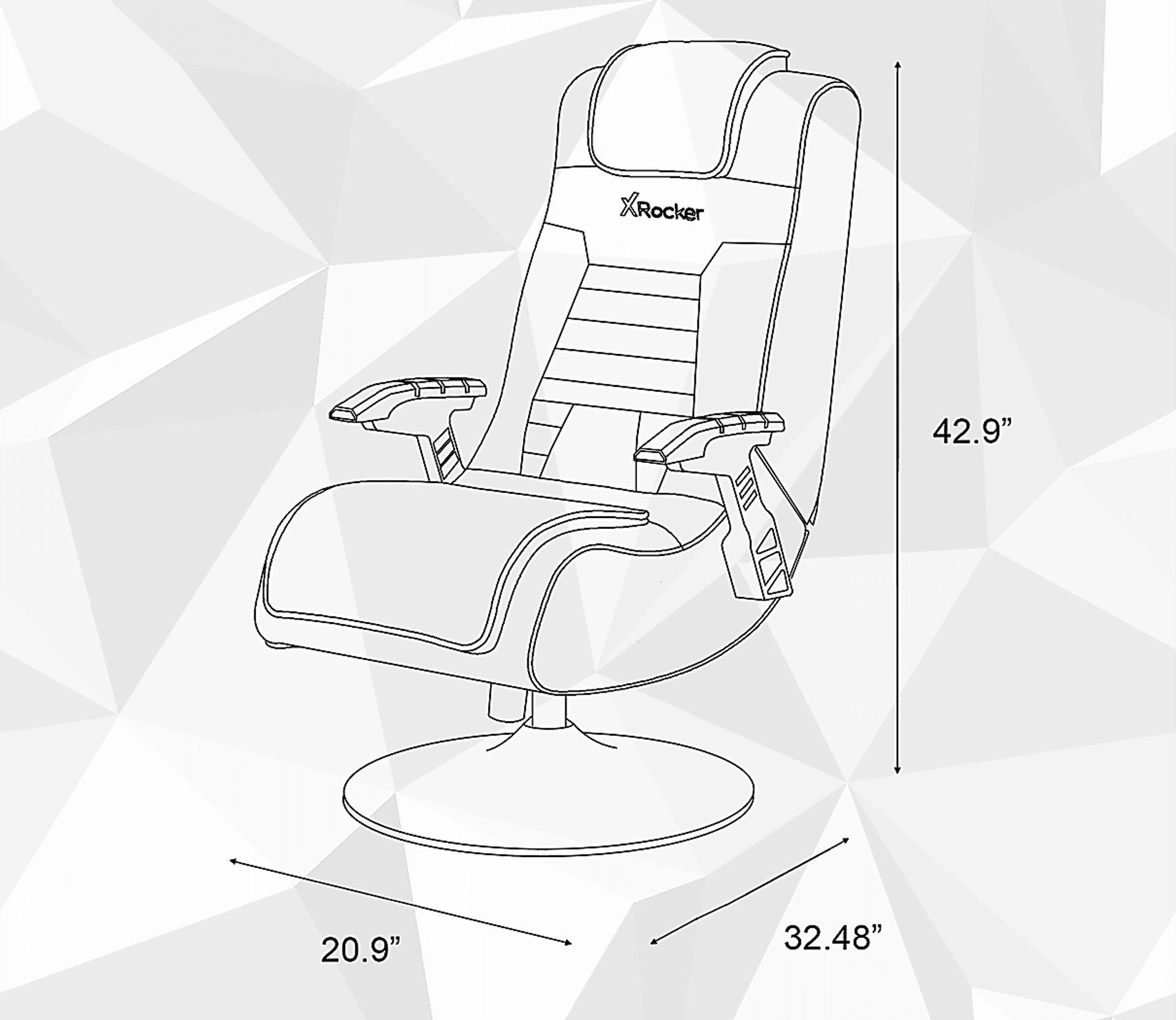 Kids Ekanger II Black Gaming Chair - Image 10